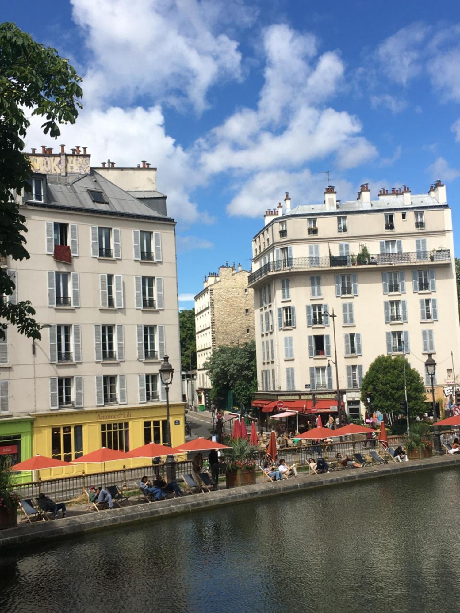 Paris, Au Bord Du Canal Saint Martin Eksteriør bilde